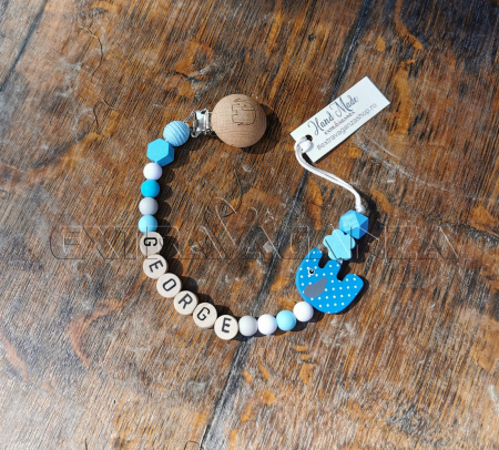 Accesorii botez - Lantisor pt suzeta George