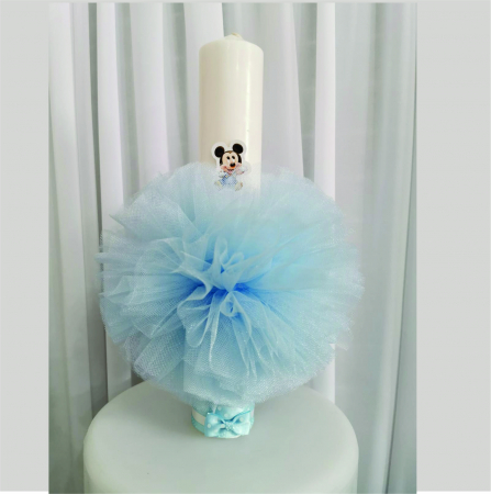 Accesorii botez - Lumanare botez Micky