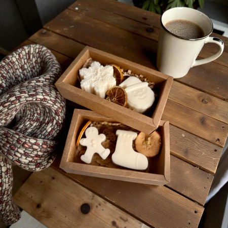 2025 Craciun - Set 2 lumanari parfumate