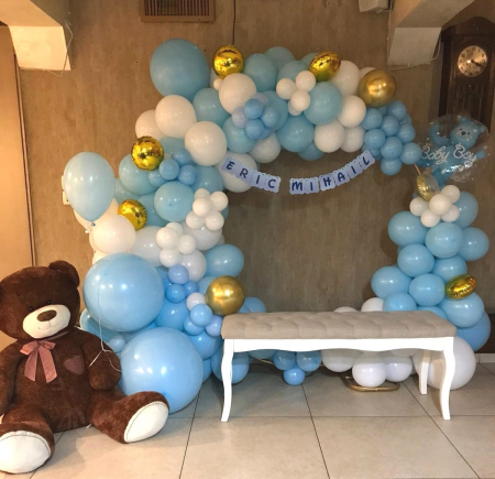 Photocorner cu arcadă de baloane - Photocorner tematic Teddy 1