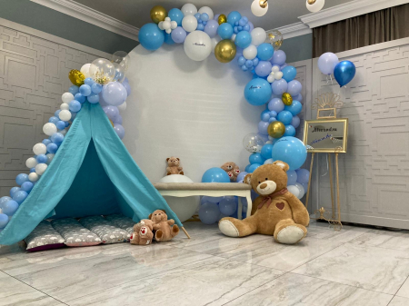 Photocorner cu arcadă de baloane - Photocorner tematic Teddy 3