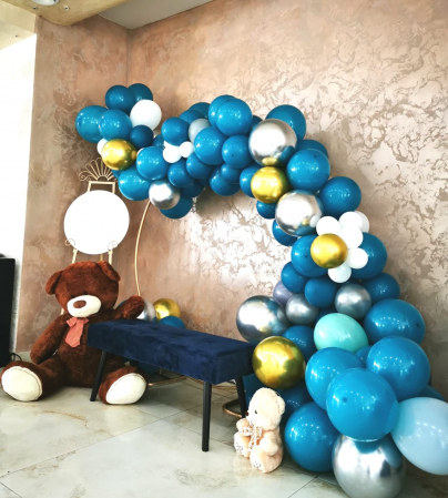 Photocorner cu arcadă de baloane - Photocorner tematic Teddy 4
