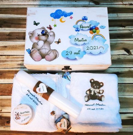 Trusou botez Teddy Bear [4]
