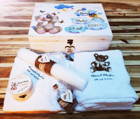 Trusouri si pachete botez - Trusou botez Teddy Bear