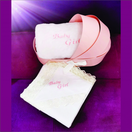 Accesorii botez - Trusou botez personalizat pt. fetite