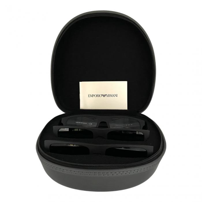 Rame ochelari de vedere Emporio Armani EA4115 5801/1W, clip-on, Negru, 54mm [8]