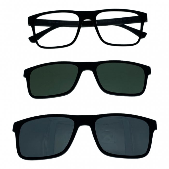 Rame ochelari de vedere Emporio Armani EA4115 5801/1W, clip-on, Negru, 54mm [2]
