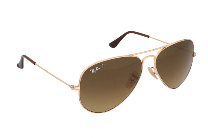 Ochelari de soare Ray Ban RB3025 001/M2 58-14-135 Aviator Large Metal Polarizat [4]