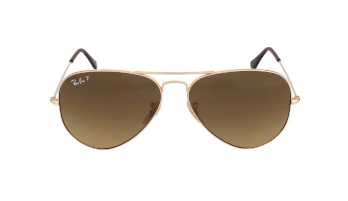 Ochelari de soare Ray Ban RB3025 001/M2 58-14-135 Aviator Large Metal Polarizat [3]