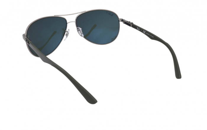Ochelari de soare unisex Carbon Fibre Ray-Ban RB8313 004/N5 Polarized [4]