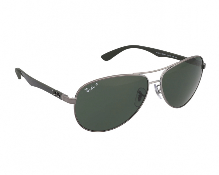 Ochelari de soare unisex Carbon Fibre Ray-Ban RB8313 004/N5 Polarized [5]