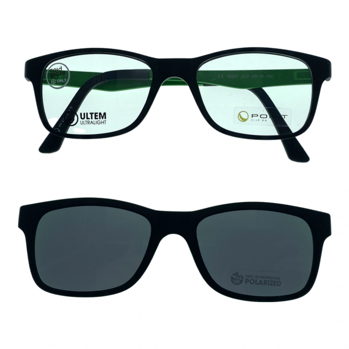 Rame Ochelari Vedere Point 6065 JU3 Clip-On Polarizat Kids [4]