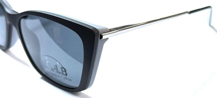 Rame Ochelari de vedere JLB1058 C3 cu Clip-On Polarizat [3]
