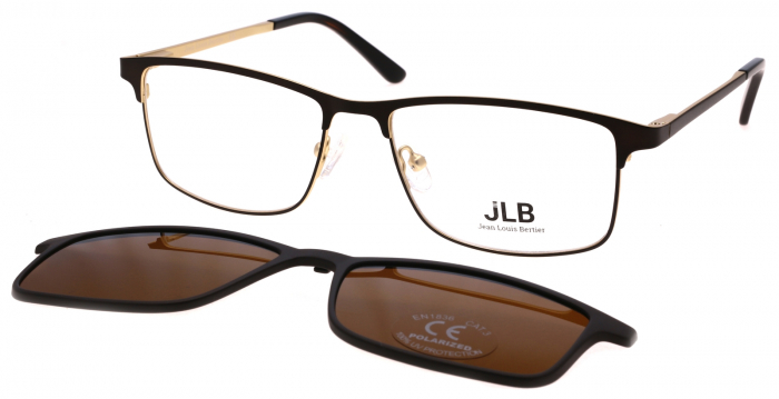 Rame Ochelari de vedere JLB1232 C3 cu 2 Clip-Ons Polarizat + Condus Noaptea [1]