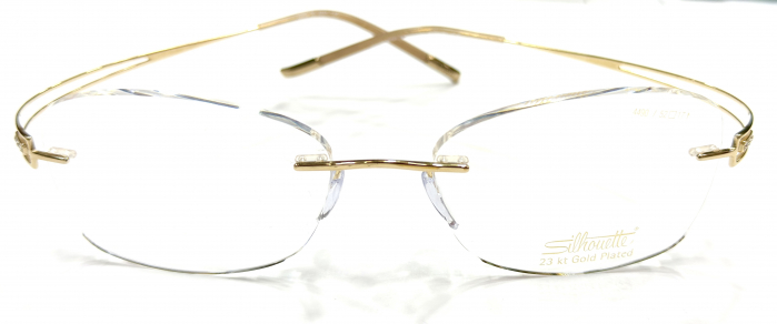 Rame Ochelari Vedere Silhouette Light Attraction 4469 20 6051  Aur 23K [4]