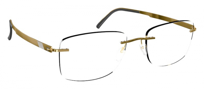 Rame Ochelari Vedere Silhouette Venture 5558 DC 7680 Titan placat cu Aur Alb 23k [3]