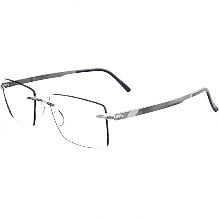 Rame Ochelari Vedere Silhouette Venture 5558 KY 7001 Titan placat cu Aur Alb 23k [4]
