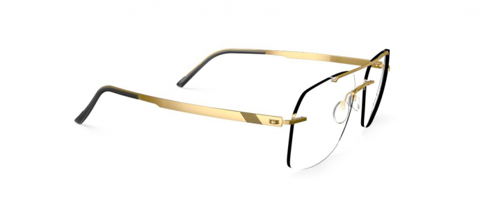 Rame ochelari vedere Titan Silhouette Venture Silhouette 5558 LA 7520 placat cu Aur 23K [6]