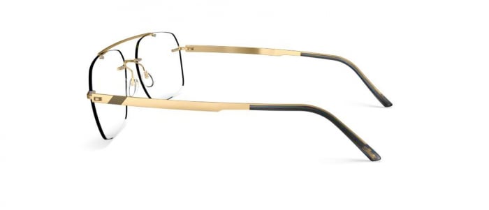 Rame ochelari vedere Titan Silhouette Venture Silhouette 5558 LA 7520 placat cu Aur 23K [3]