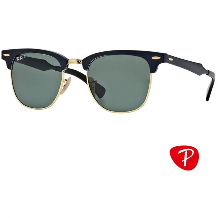 Alege Ray-Ban RB3507 136/N5 Clubmaster Aluminiu. Ochelari de soare originali, design premium, protecție UV și stil iconic Ray-Ban. [1]