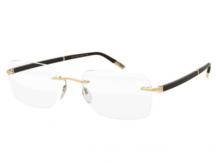 Rame ochelari vedere Silhouette Hinge silhouette 5424 20 6051 placate cu Aur gold 23kt [1]