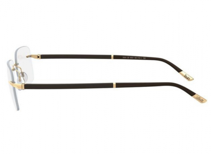 Rame ochelari vedere Silhouette Hinge silhouette 5424 20 6051 placate cu Aur gold 23kt [3]