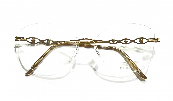 Sparkling Diva / Rame ochelari  Silhouette 5526 70 7580 140 Sparkling Diva Aur 23kt [6]