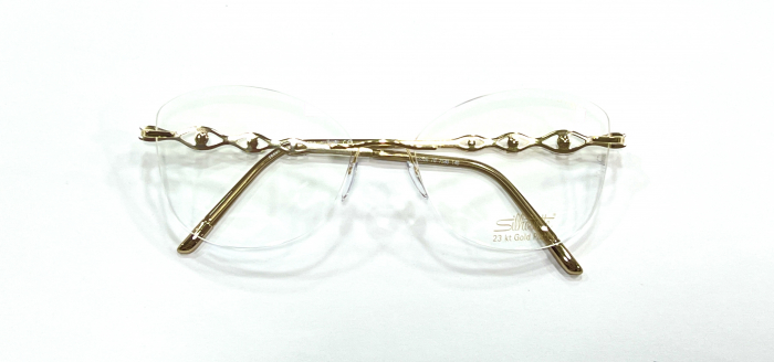 Sparkling Diva / Rame ochelari  Silhouette 5526 70 7580 140 Sparkling Diva Aur 23kt [7]
