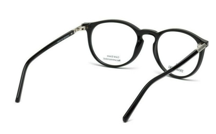 Swarovski SW5217 001 – ramă neagră pentru ochelari de vedere, damă, 50-18-140” [2]