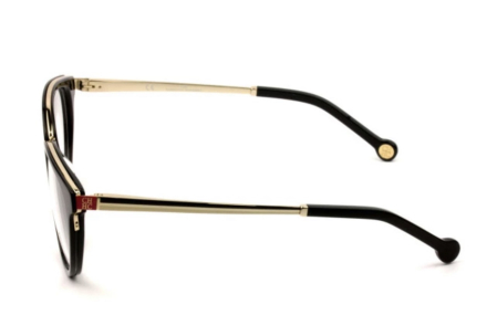Carolina Herrera VHE124 0700 – Ramă Ochelari de Vedere Cat Eye Neagră [1]