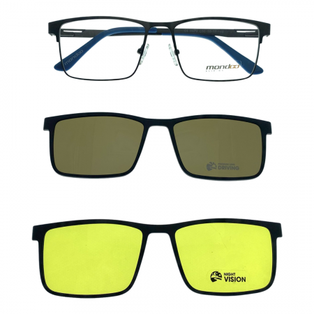 Rame Ochelari de Vedere Mondoo 0579 C51 Clip-On Polarizat [0]