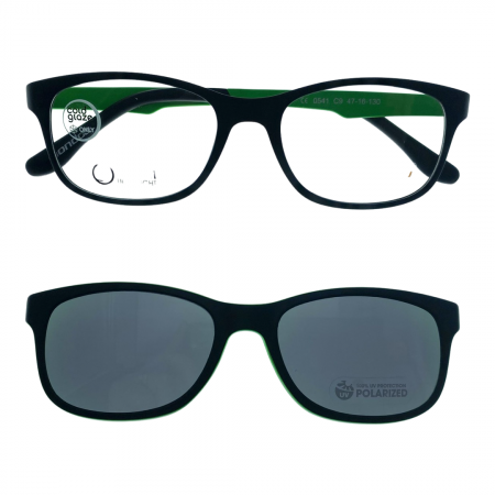 Dreptunghiulari - Rame Ochelari Vedere Mondoo 0541 C9 Clip-On Polarizat