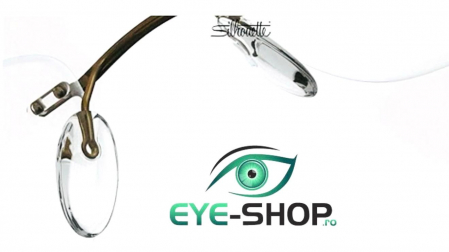 Reparatii / Piese Silhouette - Pernite Silicon Ochelari Vedere si Soare Silhouette titan FrameLess  - Silhouette Nose Pads -