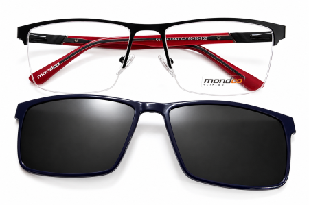 Rame Clip-On - Rame  Mondoo 0667 C2 cu ClipOn  polarizat  Rame Ochelari de Vedere