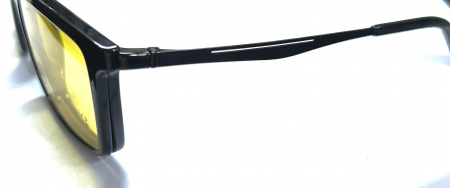 Clip-On Polarizat 3Clip-onuri Rame Ochelari de Vedere  Romeo Careye R25379 C2 Clip-On Polarizat 3Clip-onuri [3]