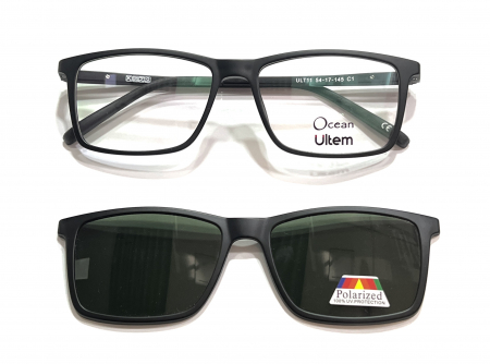 Rame Ochelari Ocean Ultem ULT11 C1 cu 4 ClipOn Polarizate [0]