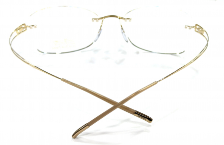 Rame Ochelari Vedere Silhouette Light Attraction 4469 20 6051  Aur 23K [4]