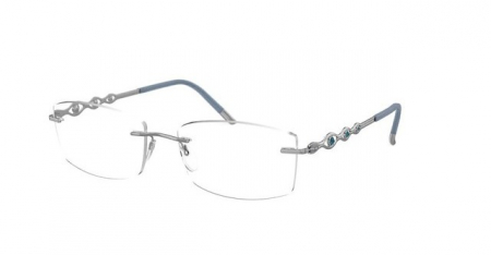 Rame ochelari Vedere Silhouette Sparkling Diva 5526 GL 7000 Aur ALB [2]