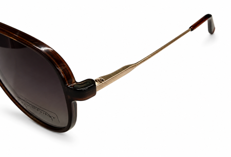 Rame Point 6164 C2 cu ClipOn polarizat  Rame Ochelari Aviator de Vedere [1]