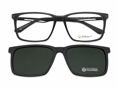 Rame Clip-On - Rame Point 696009 P01 cu ClipOn polarizat  Rame Ochelari de Vedere