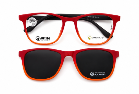 Rame de Copii - Rame Point Kids 6150 C2 cu clipOn polarizat Rame Ochelari de Vedere