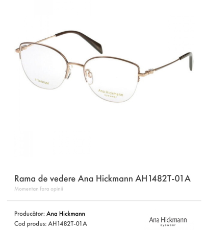 Ana Hickmann - Rame Titan Ana Hickmann AH1482T  05A