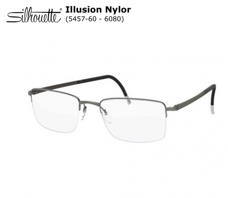 Rectangular - Rame Titan Silhouette 5457 60 6080 illusion Nylor