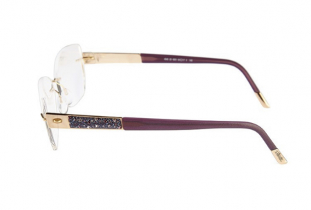 Rame Ochelari vedere Silhouette 4540 20 6051 Placat cu Aur 23k Cristale [1]