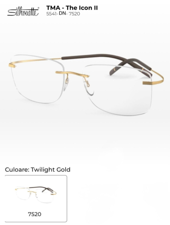 Rame Lux - Silhouette 5541 DN 7520 TMA Icon Rame Ochelari  Titan