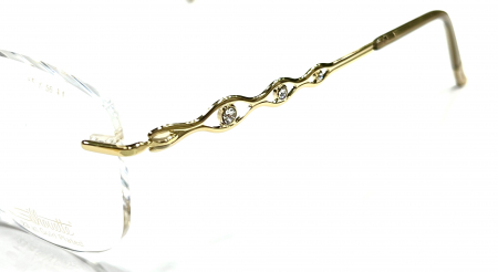 Sparkling Diva / Rame ochelari  Silhouette 5526 70 7580 140 Sparkling Diva Aur 23kt [1]