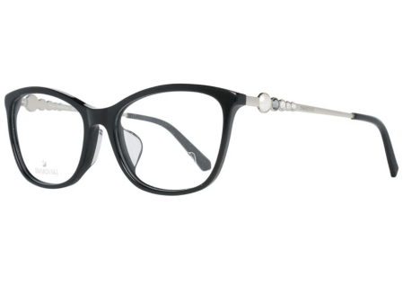 Swarovski - Swarovski SK5276F 001 – Ramă Ochelari de Vedere Cat Eye Neagră