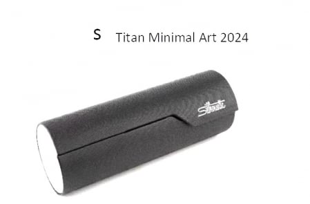 Toc / Etui Ochelari vedere Silhouette Titan Minimal Art Cilindru [3]
