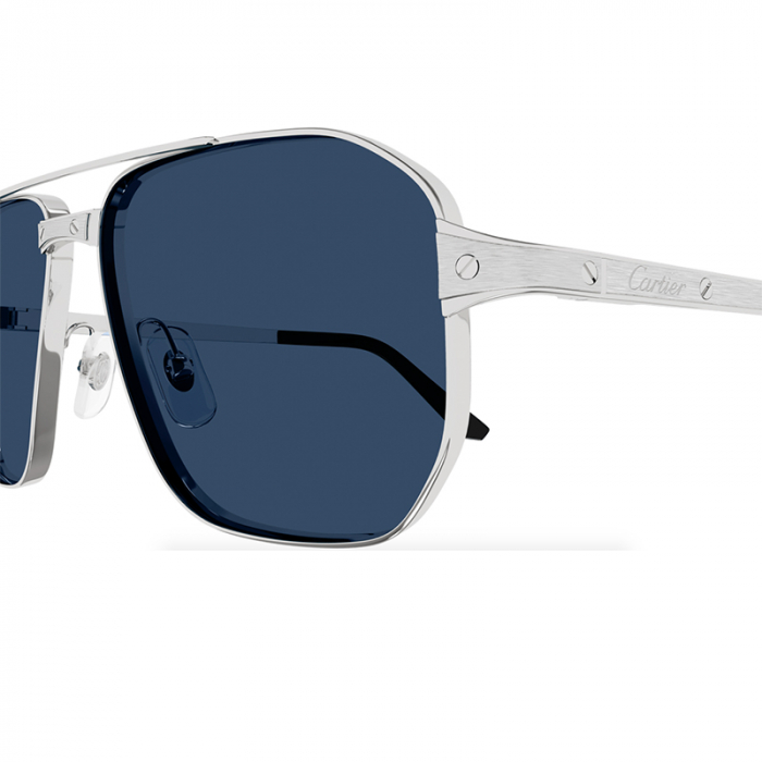 Cartier CT0424S 004 Blue Silver [3]