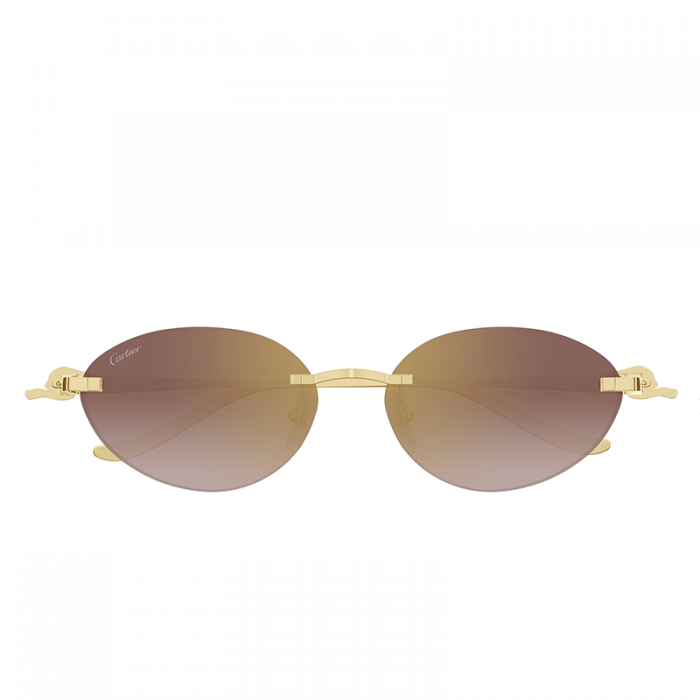 Cartier Panthere CT0504S 002 Gold Red [4]